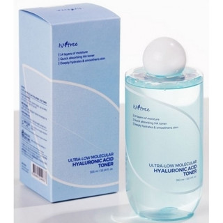 Isntree - Ultra-Low Molecular Hyaluronic Acid Toner 300ml โทนเนอร์ไฮยาล็อคผิวชุ่มชื้น