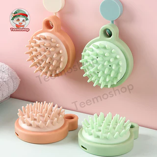 หวีซิลิโคน นวดหนังศรีษะ แปรงสระผม ลดอาการคัน มีให้เลือก มี 3 สี shampoo Silicon brush