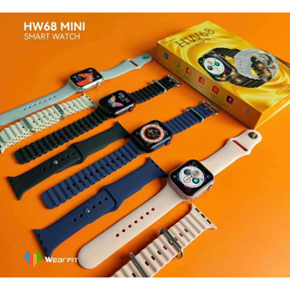 HW68 MINI มาแล้วกับนาฬิกาที่ใช้ง่ายใช้สะดวกหน้าจอสามารถสัมผัสตายมีระบบต่างๆฟังก์ชันต่างๆสินค้าพร้อมส่ง รุ่น HW68 MINI