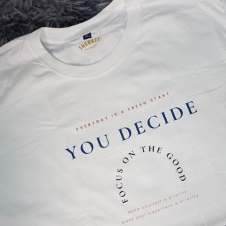 เสื้อยืดลาย You Decide|Sherbet.teeshop