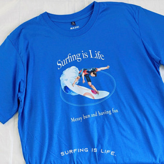 เสื้อยืดลาย Surfing Life|Sherbet.teeshop