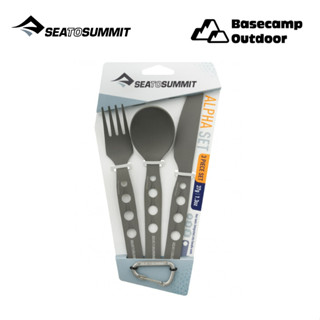 ชุดช้อนส้อมมีด Sea to summit Alphaset 3PC Cutlery Set