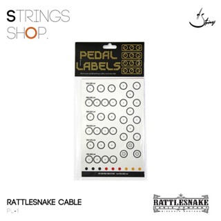 สายเคเบิ้ล Rattlesnake Cable Pedal Labels ( PL-1 )