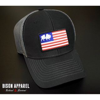 Bison Apparel Trucker Hat , American Bison