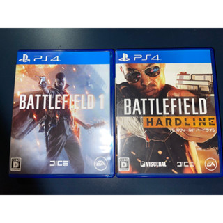 ps4 battlefield 1 + hardline สภาพดีแผ่นสวย เหมาคุ่