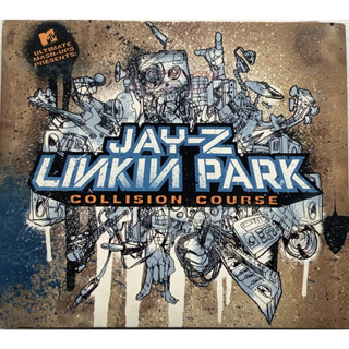 CD + VCD ซีดีเพลง + วีซีดี Jay-Z Linkin Park อัลบั้ม Collision Course ลิขสิทธิ์ Made in Thailand