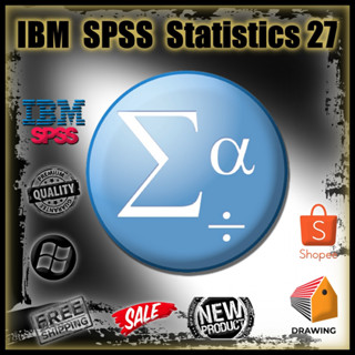 [P48] ใช้วิเคราะห์สถิติ  [IBM SPSS V. 26,27]💥เครื่องไหนเคยลง ลงซ้ำไม่ได้นะตรับ💥