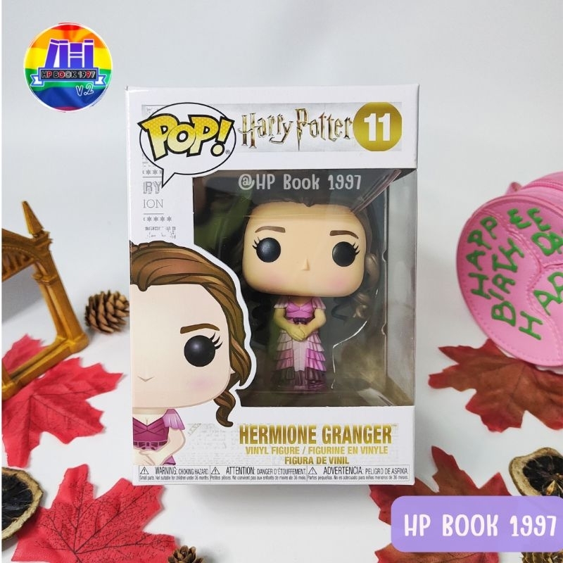 Funko Pop Harry Potter - Hermione Granger #11 (ลิขสิทธิ์แท้) แฮร์รี่พอตเตอร์ เฮอร์ไมโอนี่ ฟิกเกอร์ ตุ๊กตา โมเดล ของสะสม