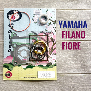 ปะเก็นบน YAMAHA FILANO ( ยามาฮ่า ฟิลาโน่ ) ใช้ได้กับ FIORE ( ฟิโอเร่ ) ประเก็น ชุดเล็ก