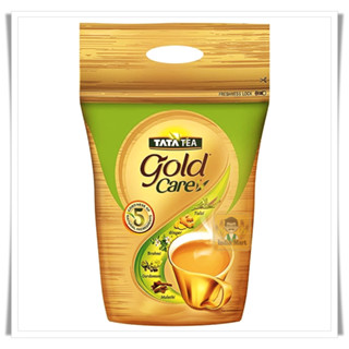 เมล็ดและใบชา โกลด์ แคร์ รส เครื่องเทศ​ ยี่ห้อ ทาทา (1 กิโลกรัม) -- Tata Tea Gold Care (1 Kilograms)