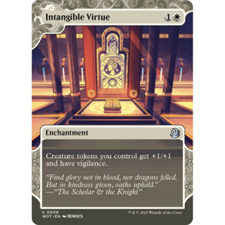 [MTG] Intangible Virtue [WOT] [WHITE] [UNCOM] [NORMAL] [ENG] (การ์ดเมจิค / Magic the Gathering)