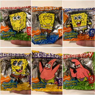 Sponge Bob Keychains Japanese Collectibles Goods สปันจ์บ๊อบ พวงกุญแจ ของจิ๋ว ของสะสมญี่ปุ่น