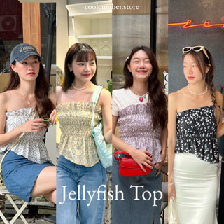 new in ✨ jellyfish top เกาะอกสม๊อคสวยจึ๊ง