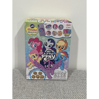 พร้อมส่ง ขนมไอโอร่าคุ๊กกี้อร่อย My Little Pony มายลิตเติ้ลโพนี่ แถมที่ตั้งโทรศัพท์มือถือและสติ๊เกอร์คละแบบ น่ารัก