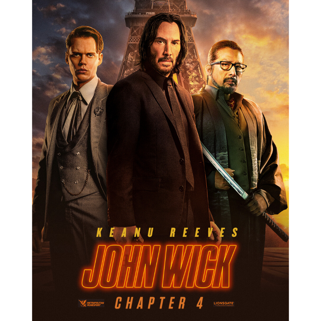 John Wick: Chapter 4 (2023) แรงกว่านรก 4K