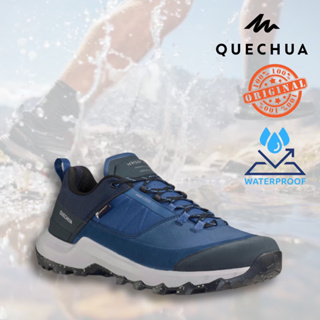 รองเท้าเดินป่ากันน้ำสำหรับผู้ชาย รุ่น MH500 (สีน้ำเงิน) QUECHUA