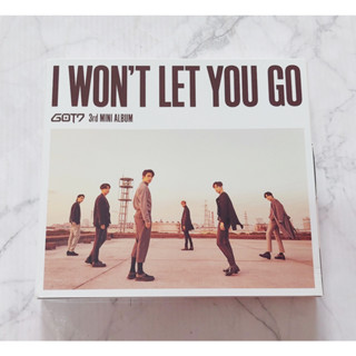 อัลบั้ม ญี่ปุ่น GOT7 - I WONT LET YOU GO Japanese Album เวอร์ Limited A แกะแล้ว ไม่มีการ์ด พร้อมส่ง Kpop CD + DVD หายาก