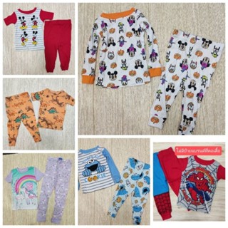 🎀sale ชุดนอนเซต 2ชิ้น  สลิมฟิต Disney งานหลุด QC size 12m-5T แนะนำเผื่อไซต์เยอะ