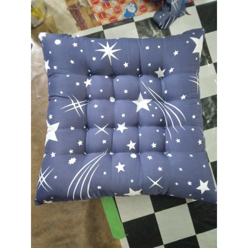 (ซักน้ำได้แห้งเร็วป้องกันไรฝุ่นขนาด60*60ซม.)เบาะรองนั่งนุ่มนิ่มใยสังเคราะห์(หนา7-8ซม.รุ่นใหญ่)สินค้าคุณภาพตรงปก