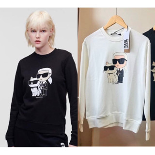 (รบกวนสอบถามไซส์ในแชทนะคะ)เสื้อแขนยาว Karl Lagerfeld K ikonic. sweater