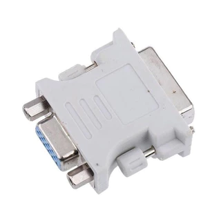 หัวแปลงสัญญาณภาพ DVI 24+5 to VGA /DVI 18+1 to vga/Adapter DVI 24+1 to VGA/ DVI 12+5 to VGA