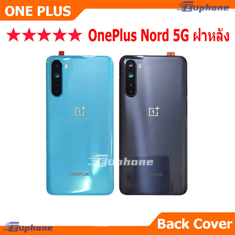 ฝาหลัง For Oneplus Nord 5G AC2001 AC2003 ฝาหลัง Back Cover 1+Nord