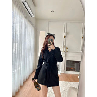18-เบเซอร์มินิเดรสแบบผูกเชือกหรือใส่คลุมได้ซับในทั้งตัว