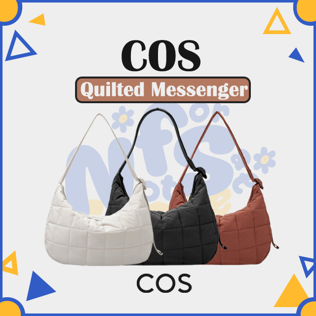[Pre-Order!] กระเป๋า COS - QUILTED MESSENGER (Ripstop) ของแท้ 100%