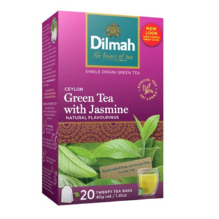 (สุดคุ้ม!) ชามะลิดิลมา Dilmah Jusmine tea กล่อง 20 tea bag