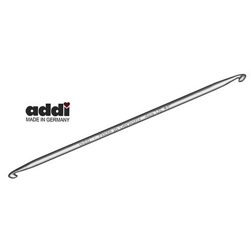 Addi Tunisian Double Crochet Hook เข็มโครเชต์ 2 ด้าน ยาว 15 cm Germany (265-7)