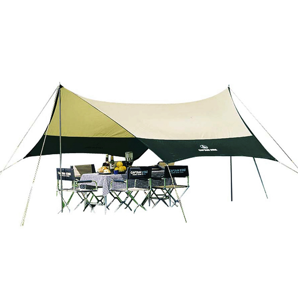 ชุดผ้าใบกันน้ำ Captain Stag Plena Hexa Tarp M-3155 จากเจแปน มือสอง สภาพเหมือนใหม่