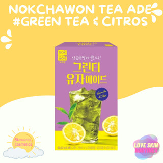 NOKCHAWON Tea Ade 15 ซอง #Green Tea &amp; Citros