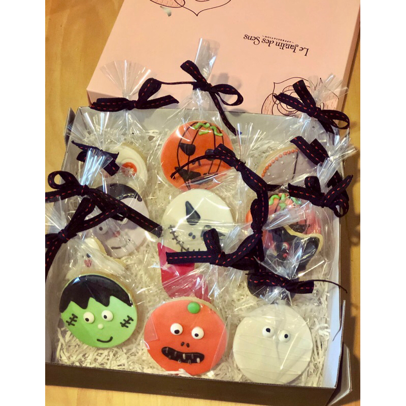 คุ๊กกี้ รอยัลไอซิ่ง Halloween cookie