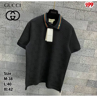 gucci เสื้อโปโลแขนสั้น