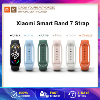 Xiaomi Mi Band 7 Strap สายนาฬิกาสำหรับเปลี่ยน สายรัดข้อมือ สายนาฬิกาข้อมือ ของแท้ (สินค้าเฉพาะสายเท่านั้น)