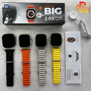 Smart watch สมาร์ทวอทช์ รุ่น T900 ultra นาฬิกาอัจฉริยะ BIG2.09 พร้อมส่ง คุยโทรศัพท์ได้ แถมสายชาร์จและคู่มือผู้ใช้