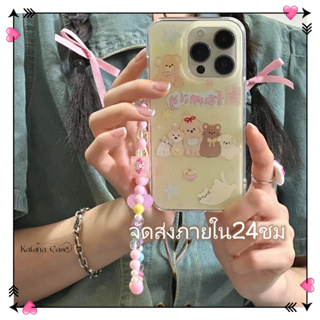 🎐จัดส่งภายใน24ชม🎐เคส for iPhone 11 14 Pro Max Case for iPhone 12 13 ป้องกันการตก การป้องกัน สาวน่ารักหัวใจ น่าสนใจ