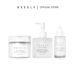 NEEDLY RECOVERY SET (DAILY TONER PAD + AMPOULE + CLEANSING GEL)