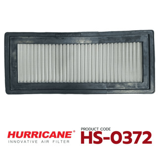 HURRICANE กรองอากาศสแตน , ผ้าแดง Nissan ( Elgrand,Fairlady ) HS-0372