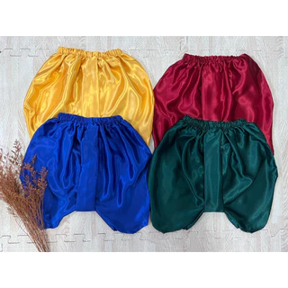 พร้อมส่ง!! โจงกระเบนผ้าเครปซาตินเด็ก ใส่สบายสุดๆ