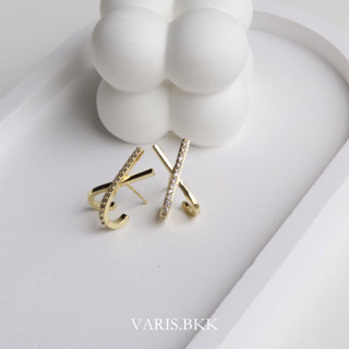 🍬Cross Earrings-varis.bkk