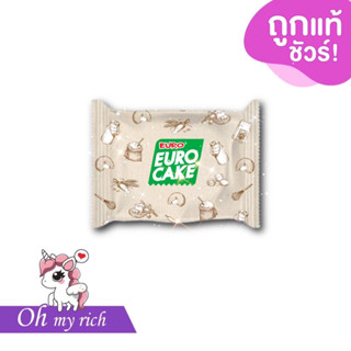 -- ชิ้น -- ขนมยูโร่ EURO CAKE คัสตาร์ดเค้ก สินค้าพรีเมียมไส้แน่นเต็มคำ อร่อย🍞 --✿