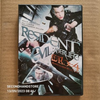 ดีวีดี RESIDENT EVIL AFTERLIFE ผีชีวะ ภาค 4 สงครามแตกพันธุ์ไวรัส #DVD