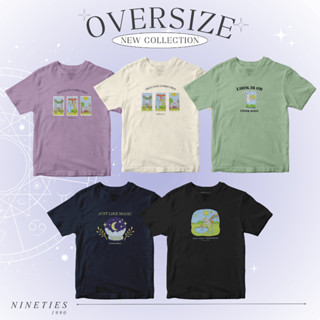 Nineties Design_ เสื้อยืดโอเวอร์ไซส์_New Collection Oversize