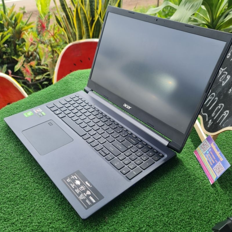 Notebook Acer📌เข้าใหม่ ล่าสุดจอ.15.6  aspire a715-42g-r4bx แรม8 Ssd 512 การ์ดจอแยกแรง GTX1650 สวยๆ