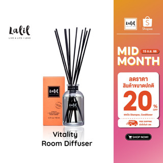 LALIL Vitality Room Diffuser 100ml (น้ำหอมตั้งโต๊ะ หอมสดชื่น ตื่นตัว)