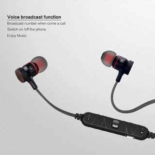 [แพ็คใน 30 นาที] AWEI A920BL ไร้สายสมาร์ทกีฬาสเตอริโอบลูทูธหูฟังหูฟังแม่เหล็ก