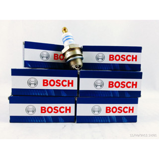 10ชิ้น *หัวเทียน Bosch เครื่องตัดหญ้า เครื่องพ่นยา767 เครื่อง411 รุ่น WS7F