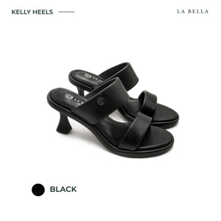 LA BELLA รุ่น KELLY HEELS - BLACK