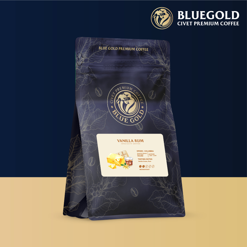 เมล็ดกาแฟโคลัมเบีย Special Coffee Colombia Vanilla Rum